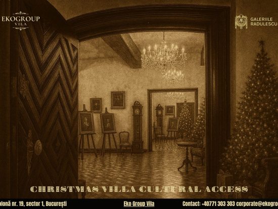 Un cadou de Crăciun cu suflet cultural: acces la expoziția „Crăciunul anilor ’30” de la Eko Group Vila